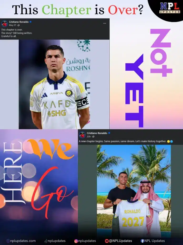 Cristiano Ronaldo Contract Renew for 2027