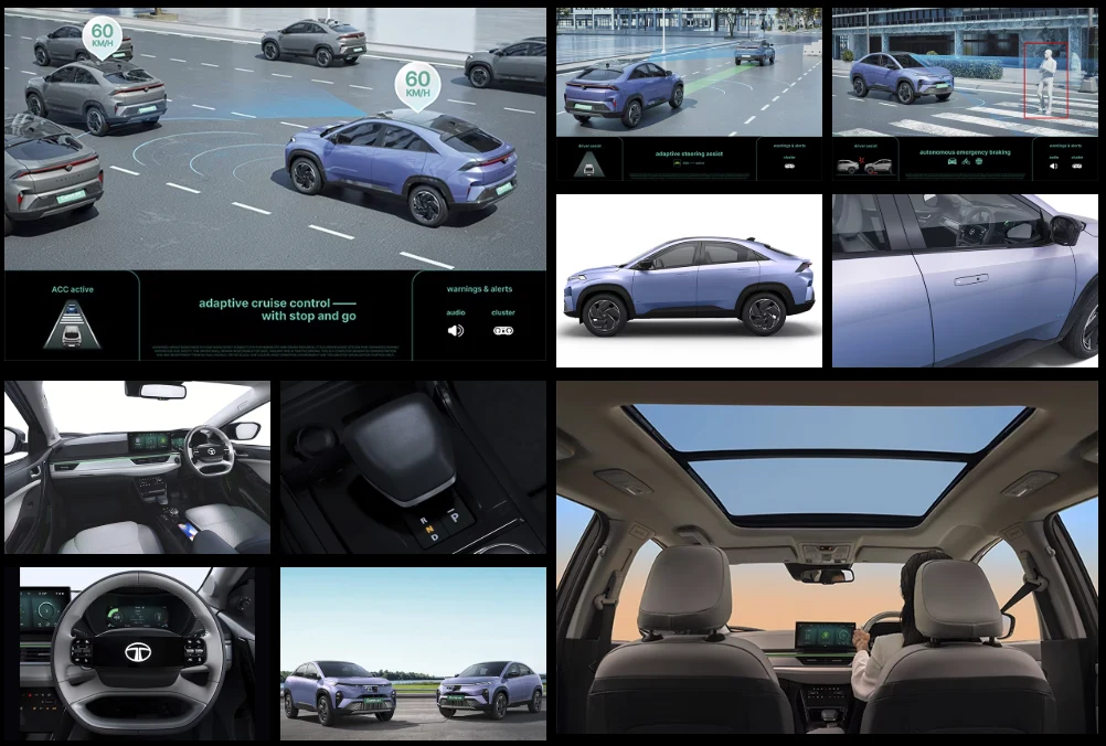 Key Features of Tata Curvv EV