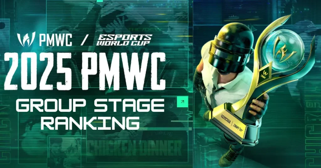 PMWC 2025 Group Stage Rankings