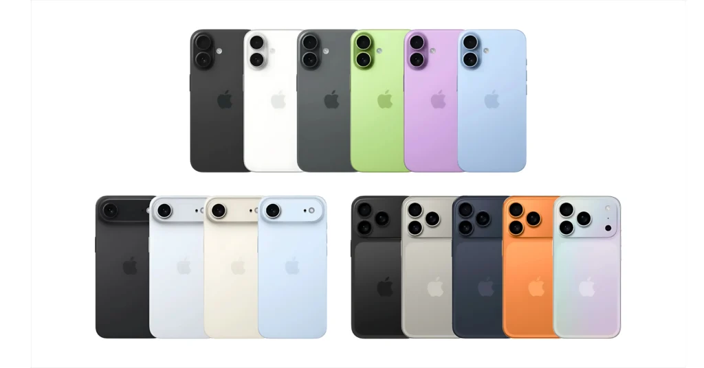 iPhone 17 design