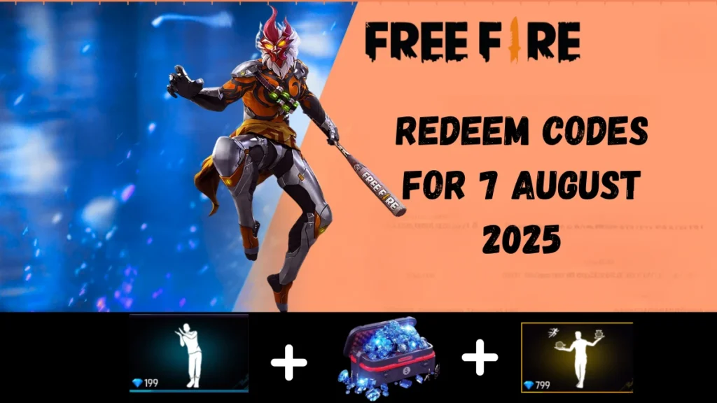 Free Fire Redeem Codes for 7 August 2025