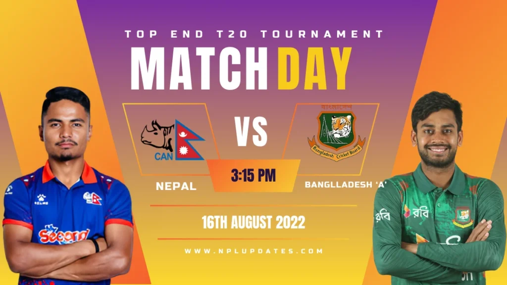 Nepal vs Bangladesh 'A'