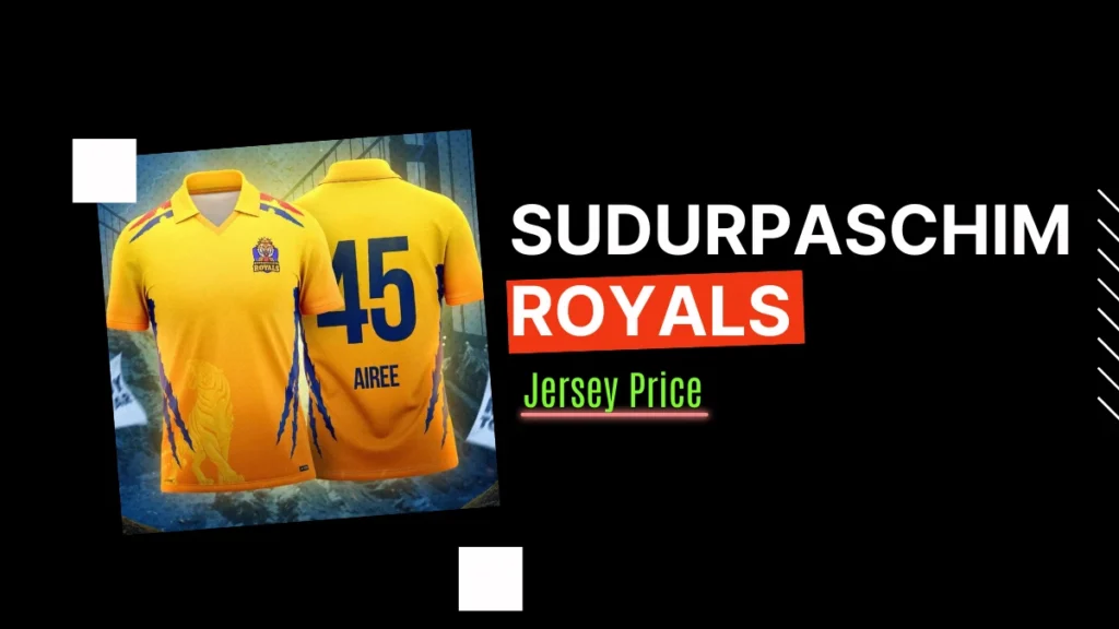 sudurpaschim royals jersey price in nepal