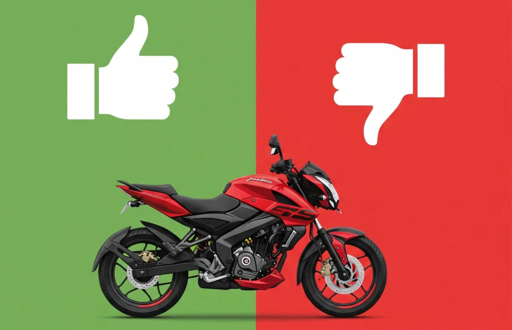 Bajaj Pulsar ns200 pros and cons