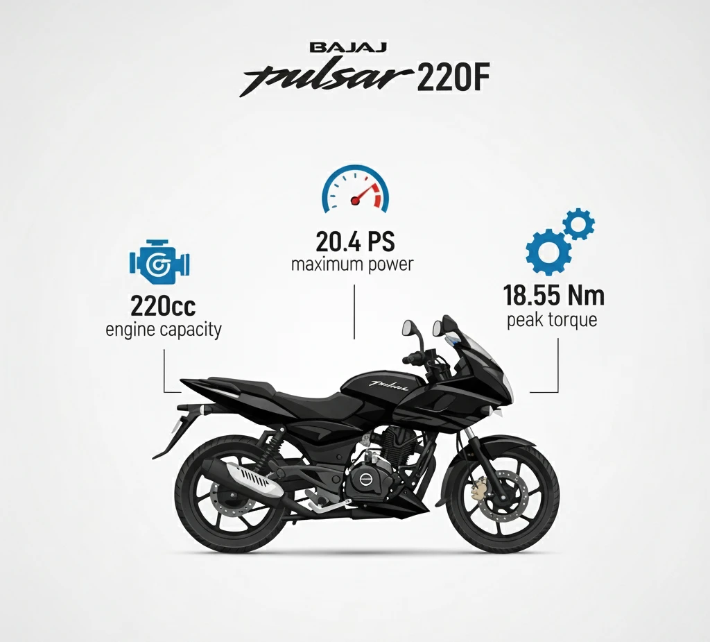Bajaj pulsar 220 Engine Specifications and Performance
