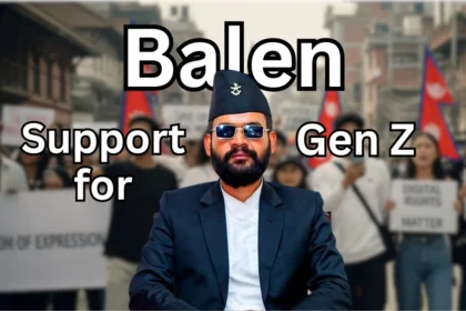 Balen Shah Supports Gen Z Rally Against Social Media Ban
