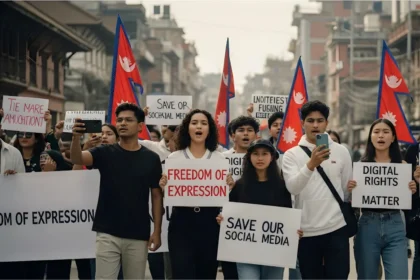 Gen Z Protest Against Social Media Ban in Nepal