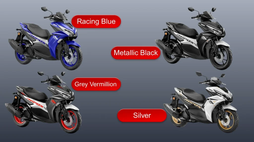 Yamaha Aerox 155 Color Option