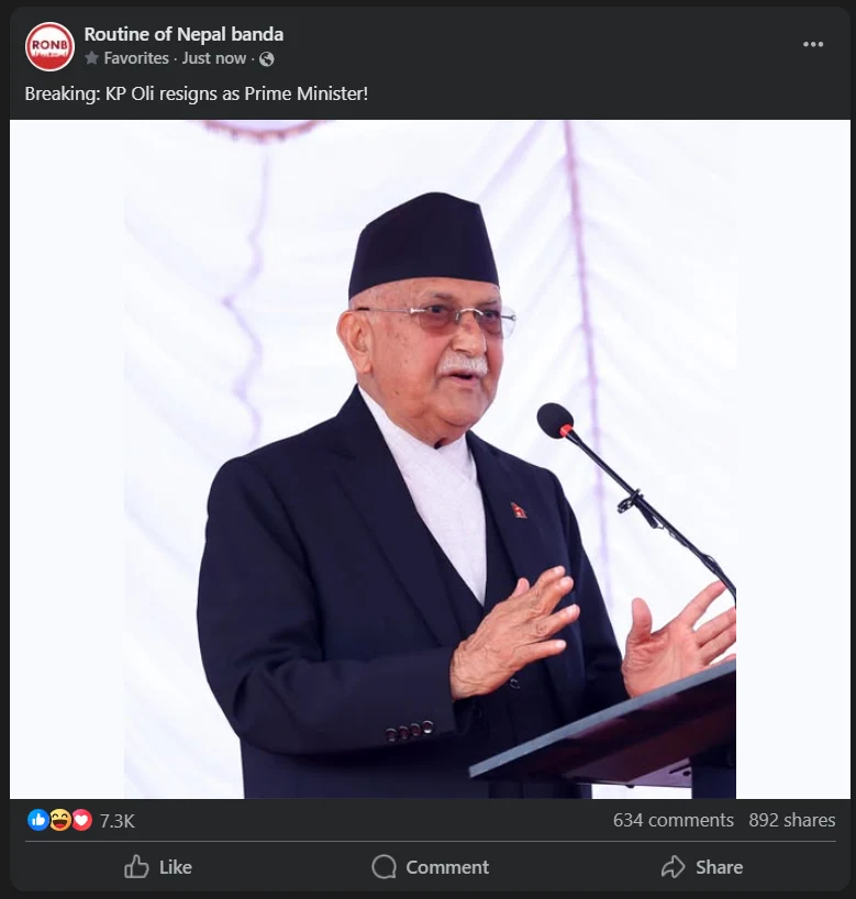 KP oli resigned