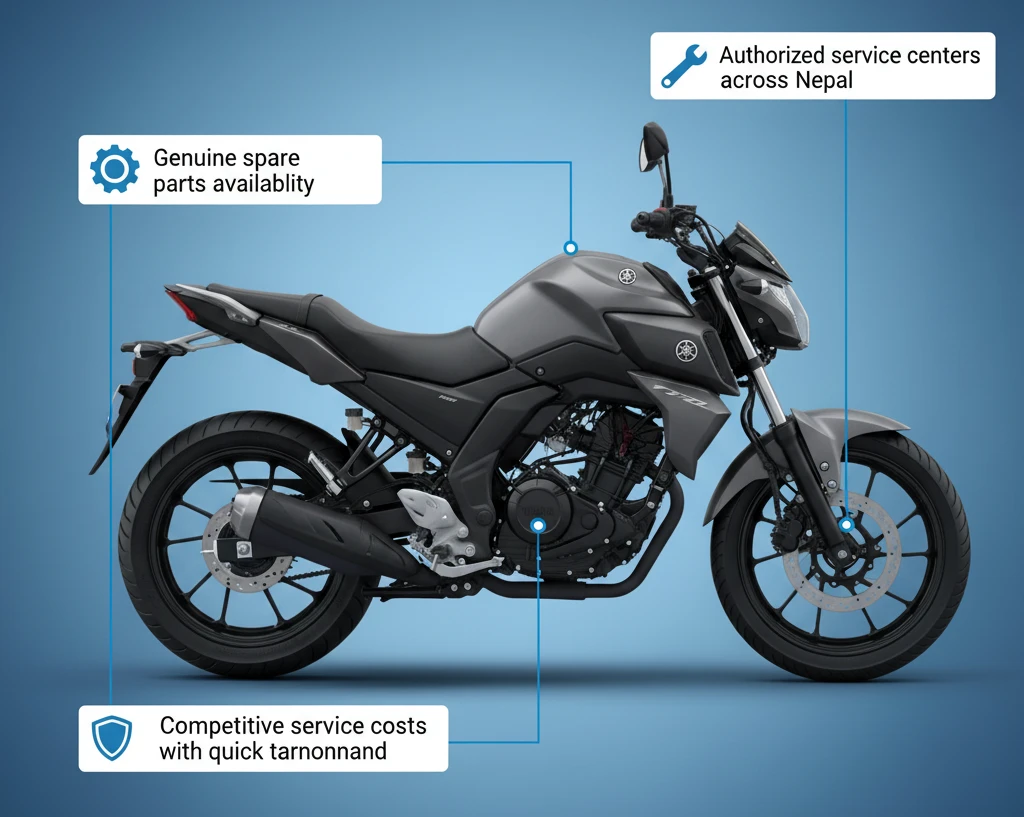 yamaha fz v3 Service and Maintenance