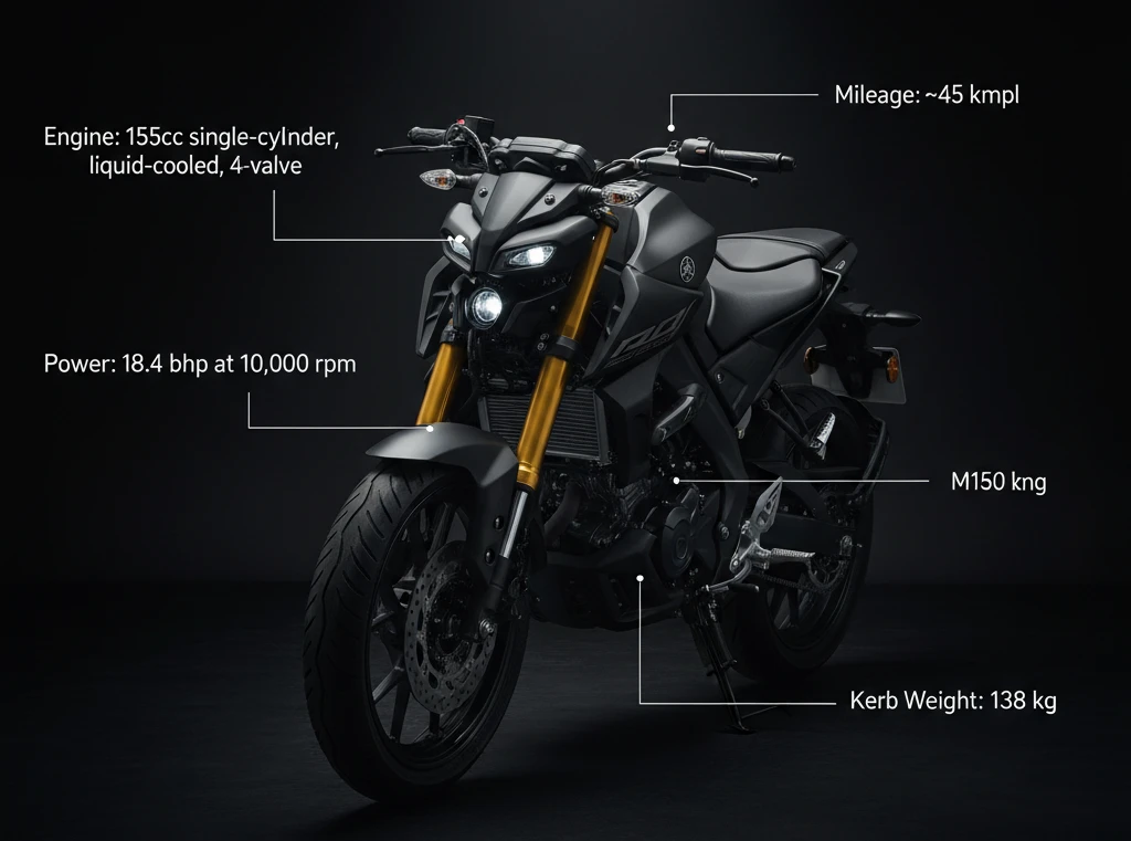 yamaha mt 15 Technical Specifications