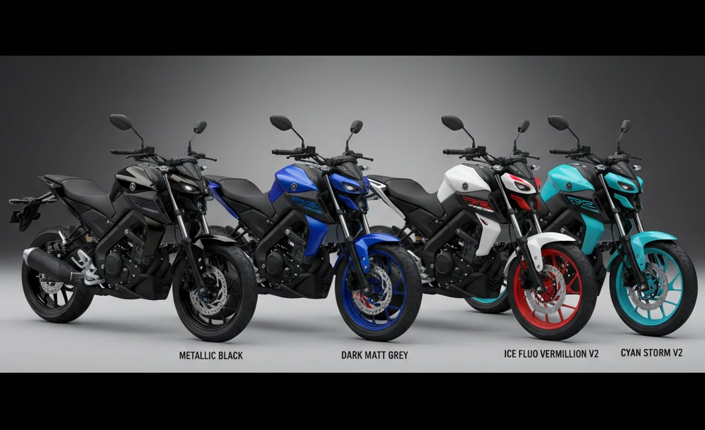 yamaha mt 15 color options