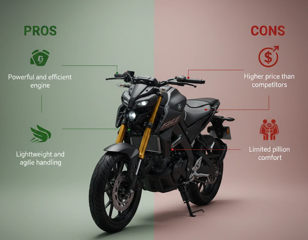 yamaha mt 15 pros and cons