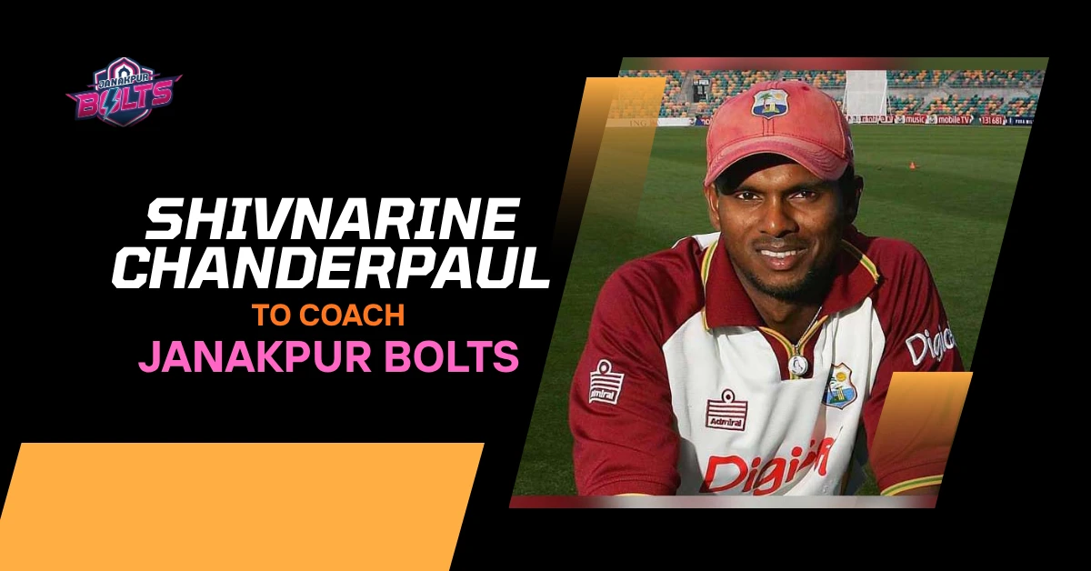Shivnarine Chanderpaul to Coach Janakpur Bolts