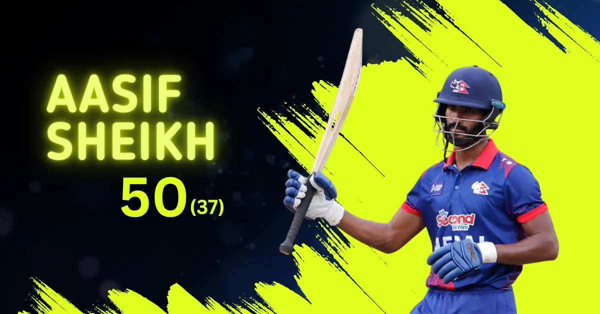 Aasif Sheikh Scores Crucial Half-Century for Janakpur Bolts in NPL Season 2 Opener