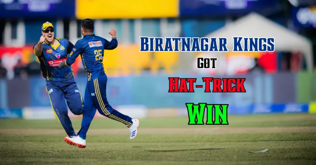 Biratnagar Kings Achieve Hat-Trick Defeating Janakpur Bolts in NPL 2025