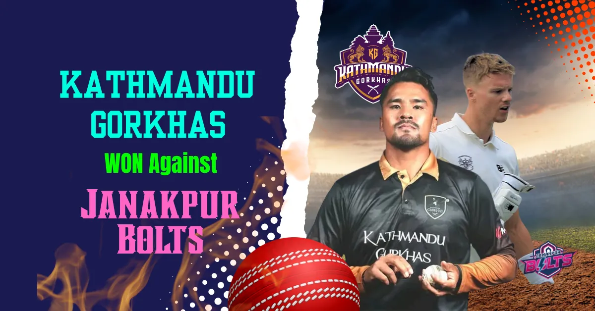 Kathmandu Gorkhas Win Opener by 5 Wickets Against Bolts