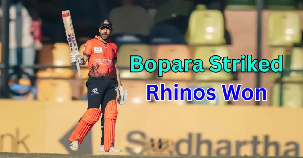 Ravi Bopara Falls, But Rhinos' Win Was Already Ready!