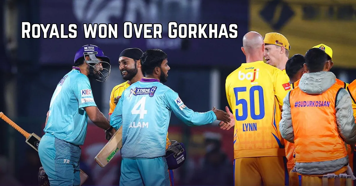 Royals Snatch Victory from Gorkhas on Match no. 4