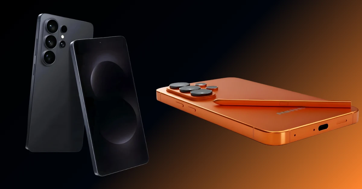 Samsung Galaxy S26 Ultra front and back view showing design in Nepal 2026