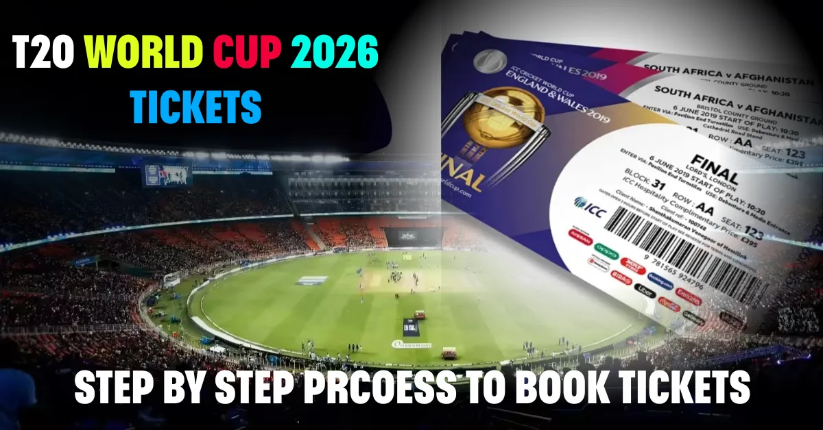 T20 World Cup 2026 tickets guide