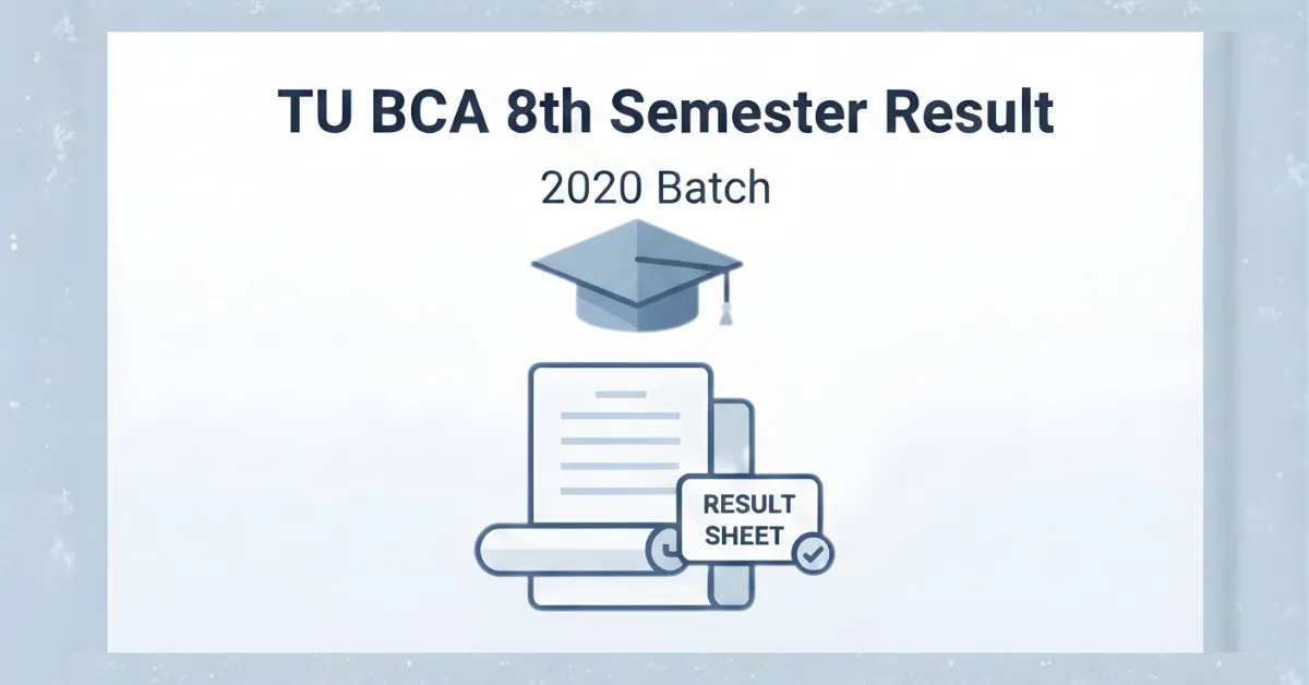 TU Publishes BCA 8th Semester Result for 2020 Batch