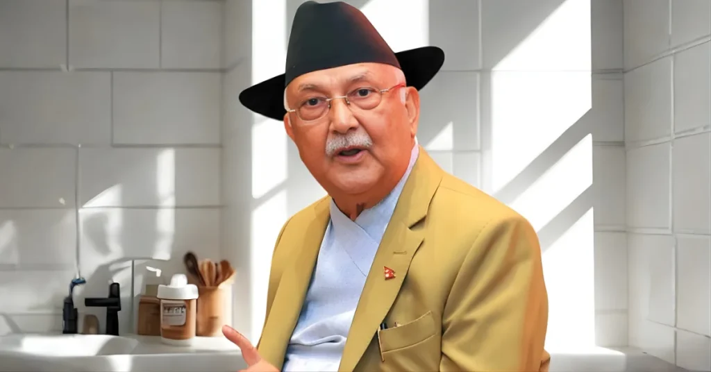 KP Sharma Oli arrives in Jhapa ahead of election candidacy registration