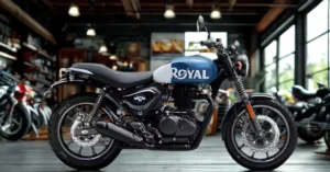 Royal Enfield Hunter 350 motorcycle launched in Nepal with modern features and city-ready design