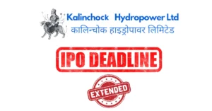 Kalinchowk Hydropower IPO extended Dolakha locals Chaitra 12 March 26 2026