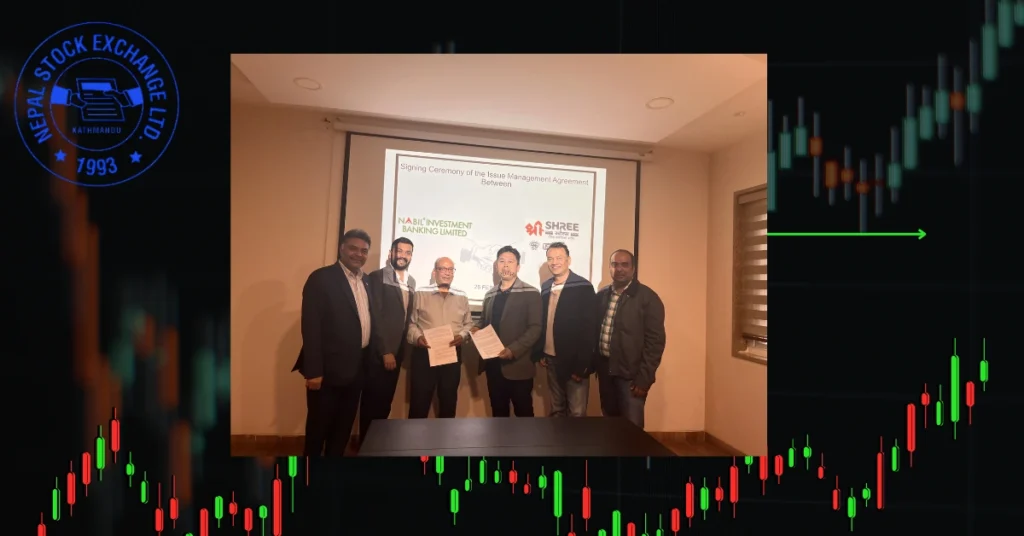 Shree Steels Limited Nabil Investment Banking IPO agreement signing Kathmandu March 2026